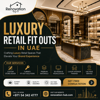 Luxury Retail Interior Fit Out Services in UAE