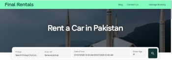 Rent a Car in Pakistan | Affordable Car Hire Price - Finalrentals Pakistan