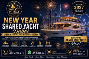 DubaiNewYearCruise Exclusive New Year Shared Yacht Cruise