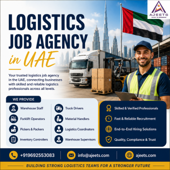 Logistics Job Agency UAE | Hire Skilled Logistics Staff – AJEETS