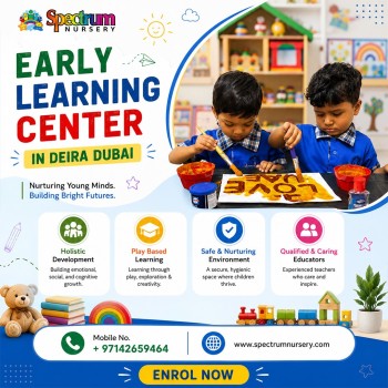 Early learning center in Deira Dubai Early Learning Center in Deira Dubai for Active and Creative Learning