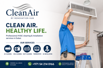 duct Top-Rated AC Cleaning Services in Dubai | Clean Air UAE