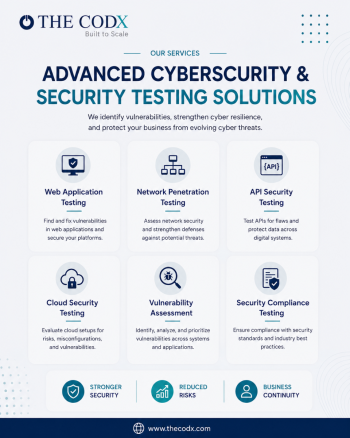 Cybersecurity Penetration Testing Services Dubai | Cybersecurity | The Codx