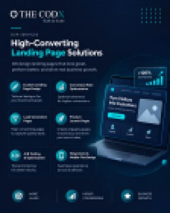 Landing Page Landing Page Design Dubai | High-Converting Pages | The Codx