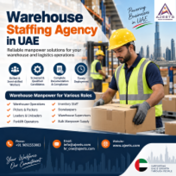 Warehouse Staffing Agency in UAE ADS Warehouse Staffing Agency in UAE – AJEETS