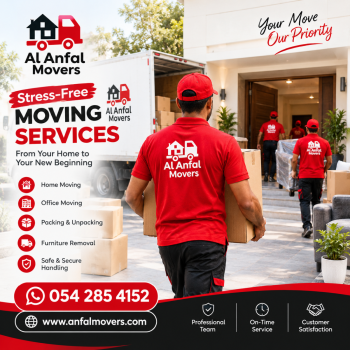 Stress-Free Home Moving Services in Dubai | Al Anfal Movers