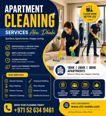 Apartment-cleaning Apartment Cleaning Services Abu Dhabi – Expert Apartment Cleaners