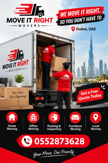 Professional Moving & Packing Services in Dubai 🚚
