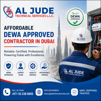 DEWA Approved Contractor Dubai | Contact Us @ 0568658134