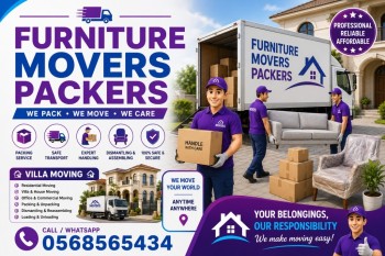 Professional Furniture Movers & Packers – Safe & Reliable Moving Services