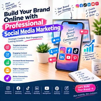  Build Your Brand Online with Professional Social Media Marketing