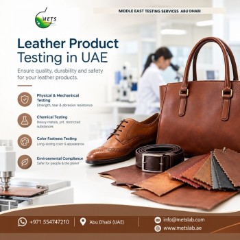 Leather Finish Adhesion Testing UAE for Surface Quality Control