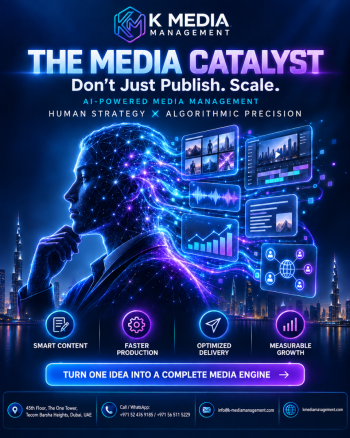 The Media Catalyst AI Media Management & Content Automation Dubai | K Media