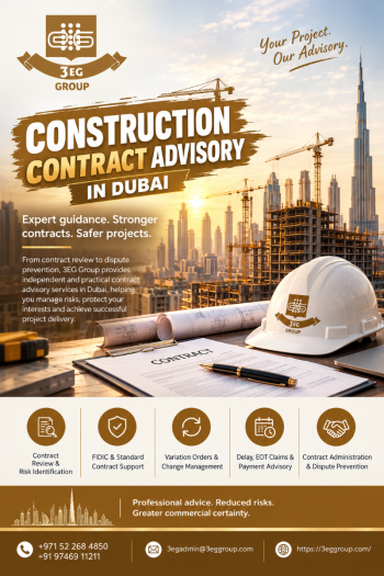 contract advisory services in uae Construction Contract Advisory in Dubai | 3EG Group