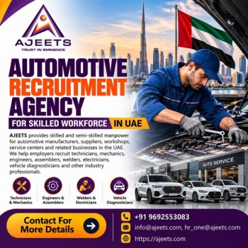 Automotive Recruitment Agency for UAE ADS Automotive Recruitment Agency for Skilled Workforce in UAE