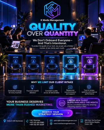 Quality Over Quantity - PNG Quality Over Quantity: Limited Client Slots Available I K Media