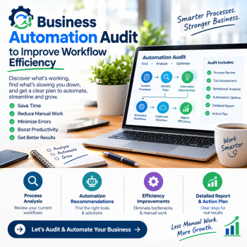 Business Automation Audit to Improve Workflow Efficiency