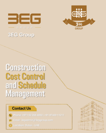 3EG Group construction management Instagram post Construction Cost Control and Schedule Management | 3EG Group