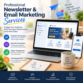 Professional Newsletter & Email Marketing Services