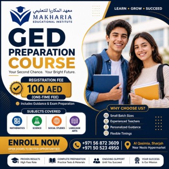 GED (2) 5. Prepare for GED Success with Professional Tutors Near Al Majaz