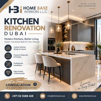 Luxury Kitchen Renovation in Dubai Kitchen Renovation Dubai | Custom Kitchens – HB Interiors