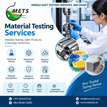 Material Testing Services Physical Material Testing Services UAE for Product Quality Evaluation