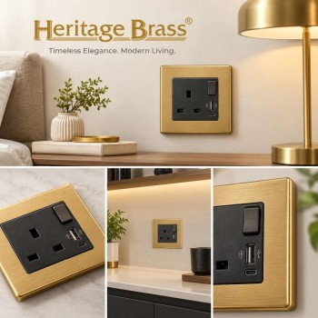 Socket with USB-A+C Buy Premium Electrical Sockets for UAE Homes Today
