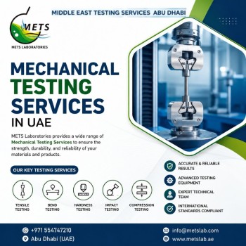 Mechanical Testing for Industrial Materials UAE for Quality Assurance