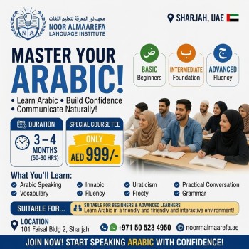 Learn Practical Arabic for Daily Conversation in Sharjah