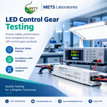 LED Control Gear Testing LED Control Gear Testing Services